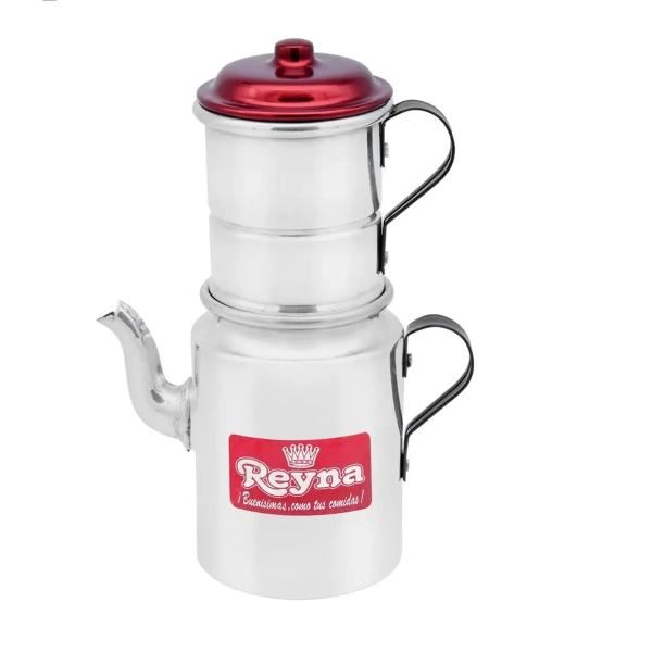 Cafetera  Reyna de Aluminio  2piezas